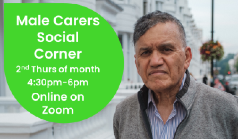 Male Carers Social Corner (online) Event